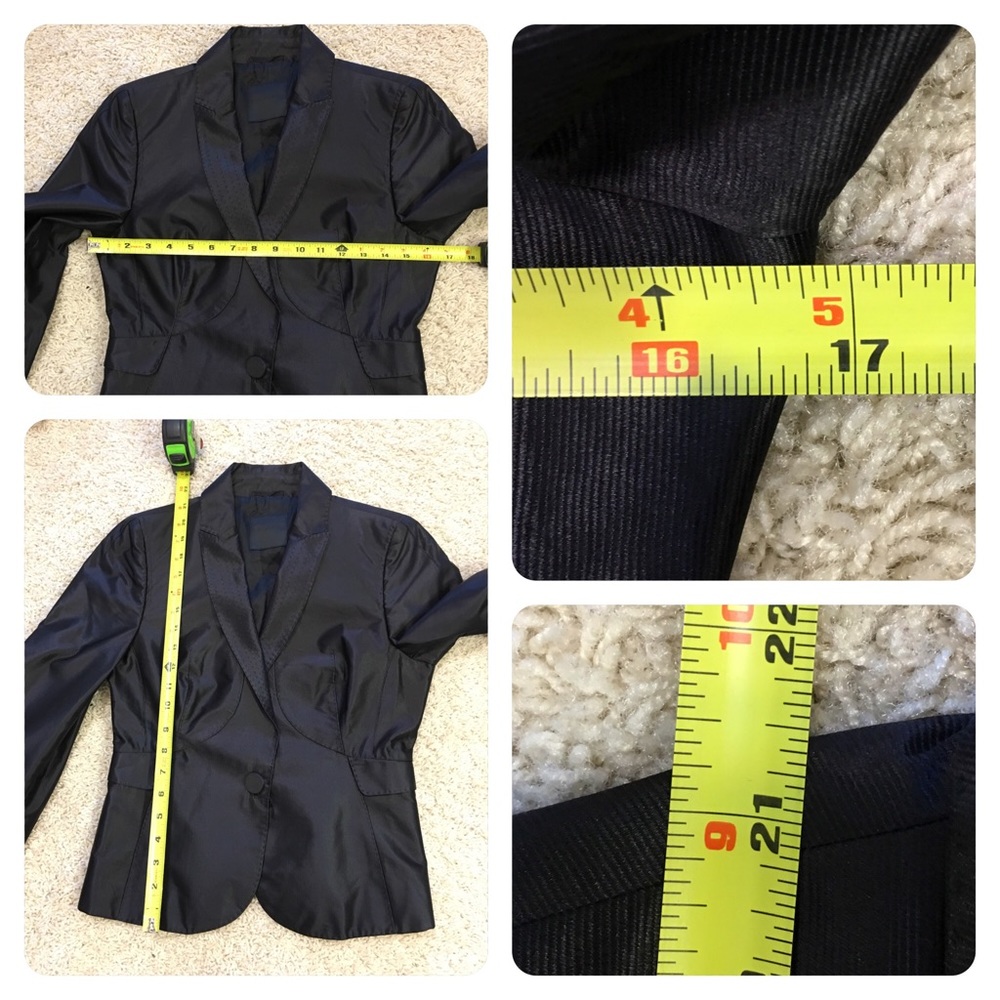 NWT! Costume National black blazer - Picture 4 of 8